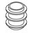 Insert for 1 x 225 ml bottle 61 x 137 mm