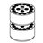 Adaptor for 36 x 1.5-2.0ml microtubes, two layers of 18 tubes each