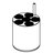 Adaptor for 6 x 24mm x 100mm tubes