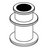 Adaptor for 1 x 40mm x 115mm tube