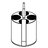 Adaptor for 4 x 29mm x 107-115mm tubes (50ml skirted)