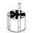 Adaptor for 6 x 26mm x 95mm tubes (50ml skirted)