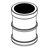Adaptor for 1 x 62mm x 130-144mm (Nalgene 175 & Nunc 200ml conical)