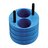 Set of 4 adapters 2 x 100 ml open top tube round