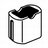 Rectangular bucket for adapter type A