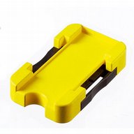 Slide carrier with fastening slider