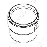 600 ml round metal bucket for rotor A4723