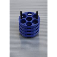 Set of 4 adapters 7 x 50 ml round