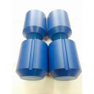 Set of 4 adapters for 100ml Round Bottom Open-Top Tube