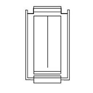 Carrier for 1 x microtitre plate
