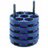 Centri-Lab Adapter 7 x 45/50ml flat bottom and round bottom tubes (blue)