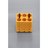 Set of 4 Rectangular Adapters 6 x 25 ml DIN