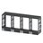 Modifiable Clip rack for Standard 2 inch or 3 inch high boxes with 5 inner door configuration