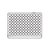 Support plate for 1 PCR-plate 96-well