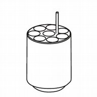 Insert for 8 x 10ml tubes in rotor A5645 and A4795