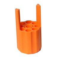 ADAPTERS - ORANGE -9 x 13mm TUBES (SET 4)