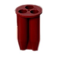 ADAPTERS - MAROON - 3 X 15ml CONICAL TUBES (SET 4)