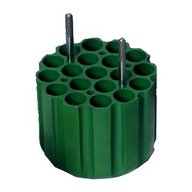 ADAPTERS (GREEN) FOR 19 x 17mm dia TUBES- min length 63mm max length 125mm