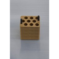 Set of 4 Rectangular Adapters 9 x 15 ml URINE