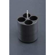 Set of 4 adapters 4 x 50 ml round (diam 33mm)