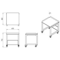 Incubator Floor stand (170L)