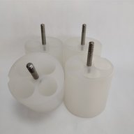Set of 4 adapters for 4 X 10 mL Blood Collection or 15 mL Corex®/Kimble® Tube