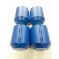 Set of 4 adapters 3 x 50 ml round DIN (diam 35mm)