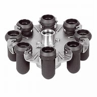 8 place swing out rotor without buckets