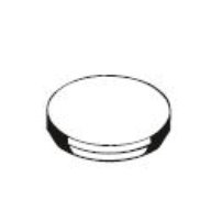 Rubber insert for chrome bath tubes 0534