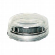 Round polysulfone sealing cap, clear (set of 2)