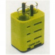 Adaptor 2 x 50 ml DIN standard tube, Centri-Lab (green)