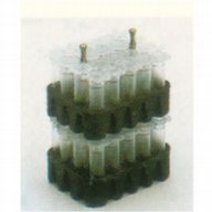 Adaptor 40 x 1.5 ml micro-tubes (black)